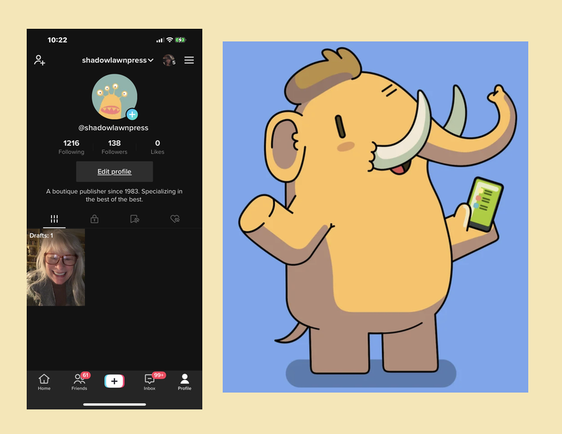 A screen grab of my profile page on the demon app. A screen grab of my profile page on the demon app.
